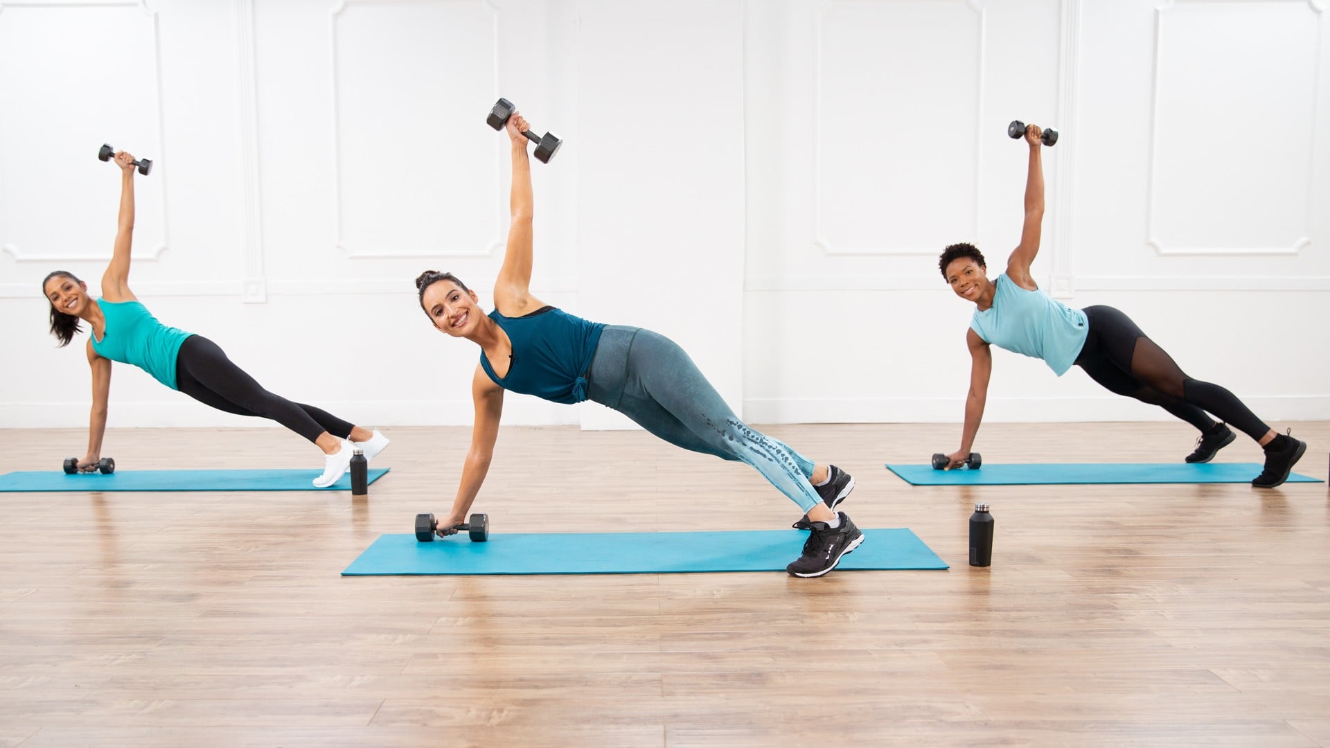 arm workout with 2 pound weights