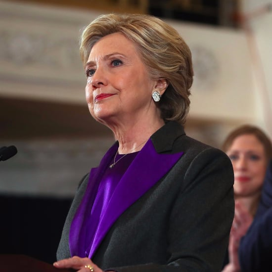 Hillary Clinton's Purple Blazer at Concession Speech 2016