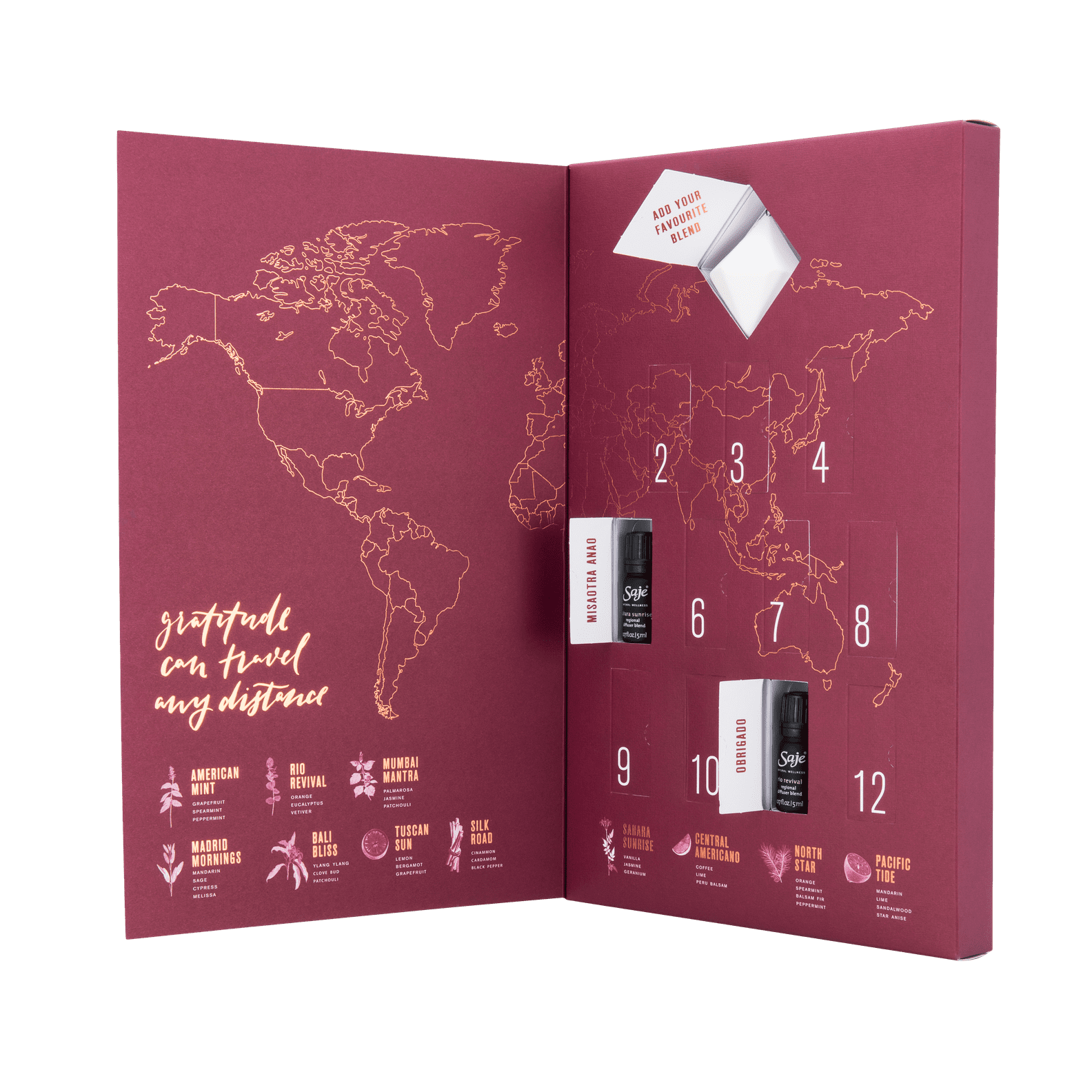 Essential Oils Advent Calendar POPSUGAR Fitness