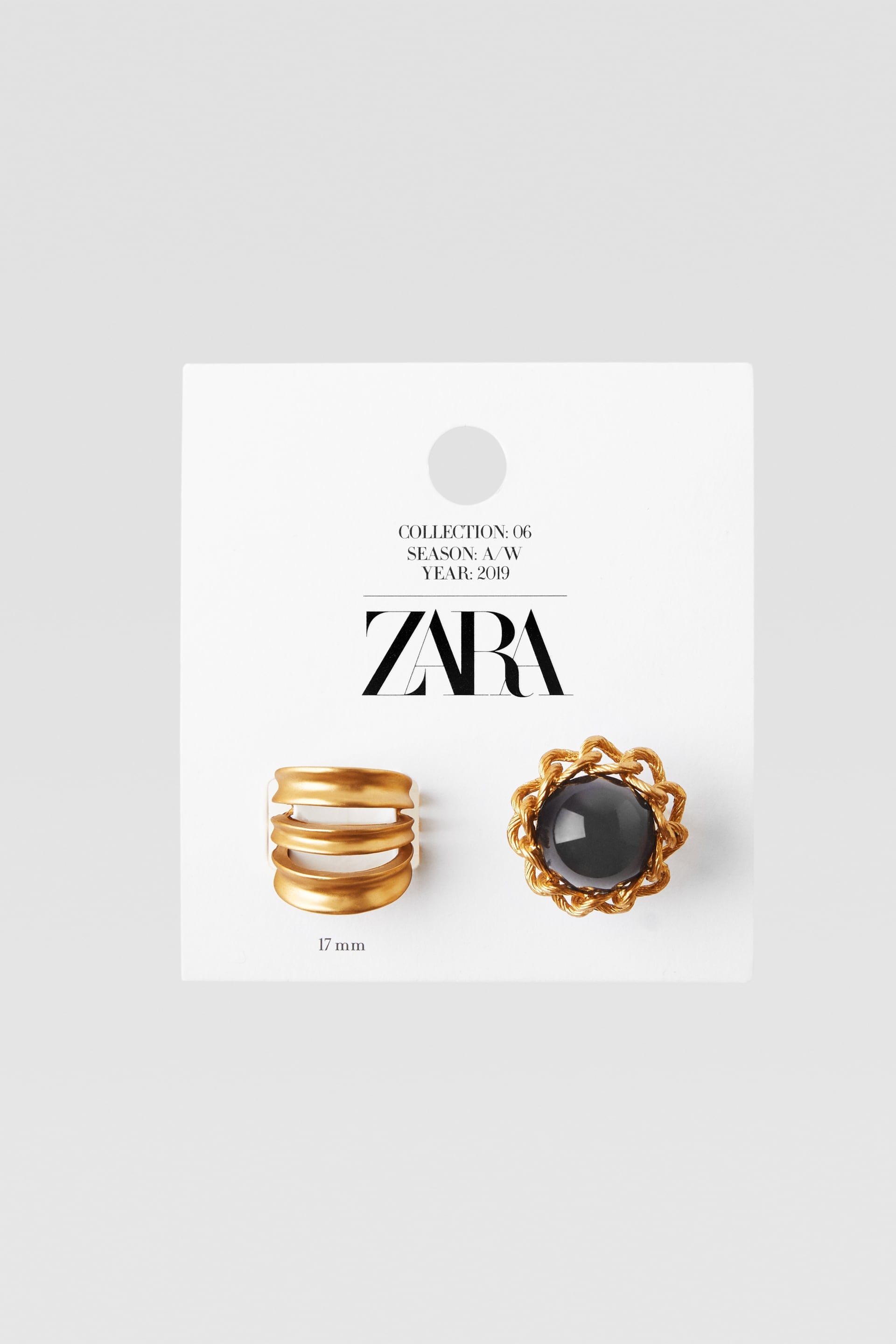 Zara Campaign Collection Pack of Gem Rings | One Editor Visited Zara's Headquarters in Spain, and These Are the Secrets She Learned About the New Collection POPSUGAR Fashion Photo 67