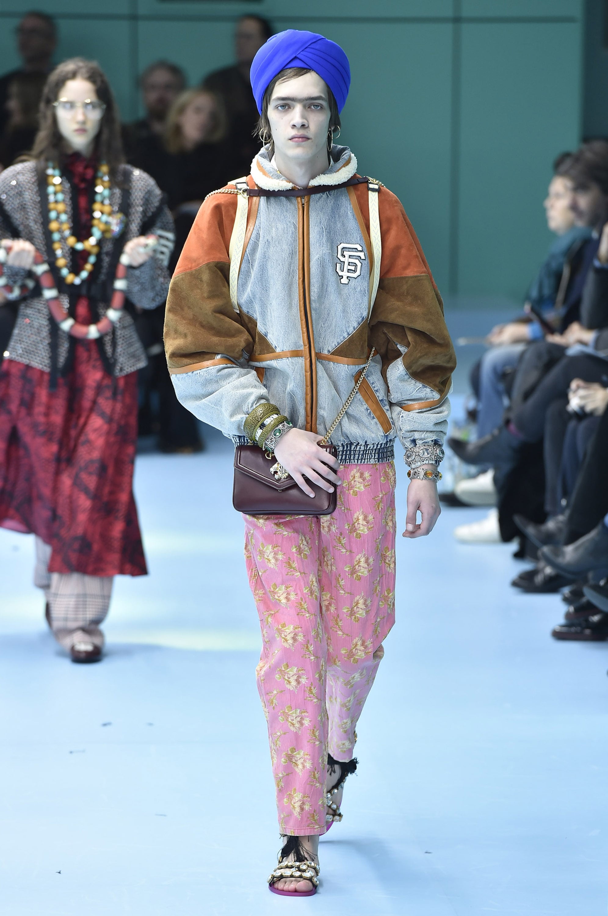 Gucci Models Wearing Turbans Fall 18 Popsugar Fashion