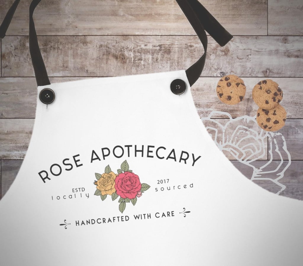 Rose Apothecary Cooking Apron