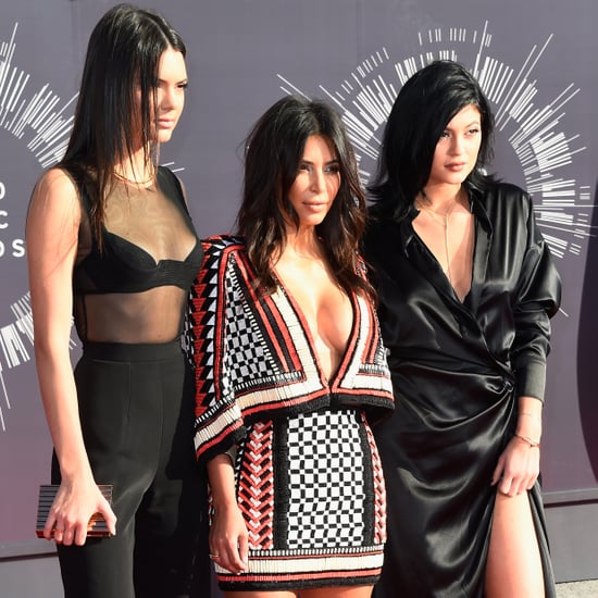Kim Kardashian and Kendall and Kylie Jenner at the MTV VMAs