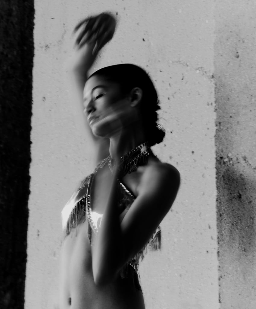 Zendaya Wearing a Courrèges Halter Top For W Magazine