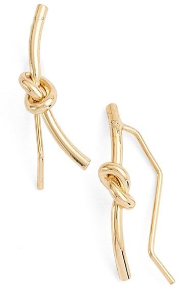 Jules Smith Designs 'Delicate Knot' Ear Crawlers ($50)