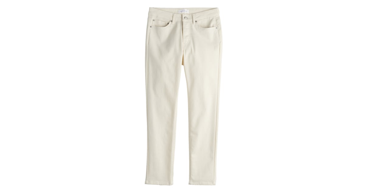 POPSUGAR Collection at Kohl's Midrise StraightLeg Jeans Cool Denim