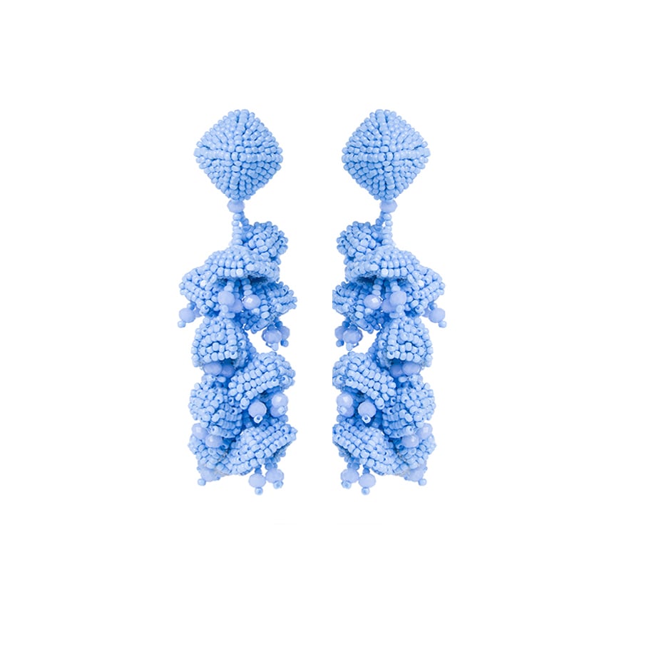 Turquoise Grapes Earrings ($250)