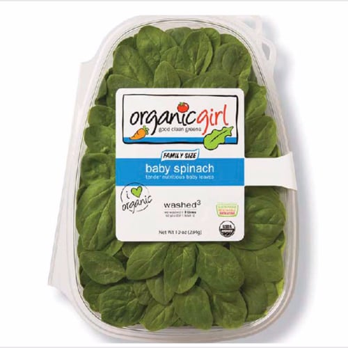 Organicgirl Baby Spinach Recall