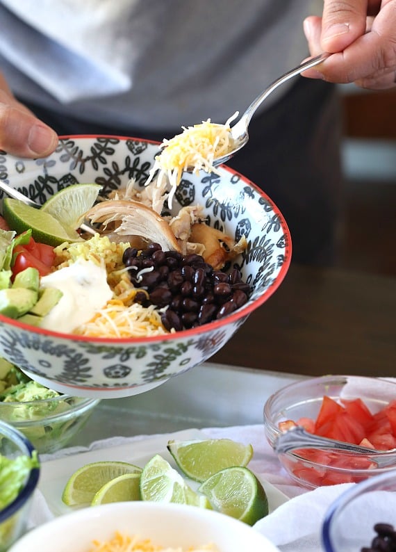 Easy Burrito Bowls