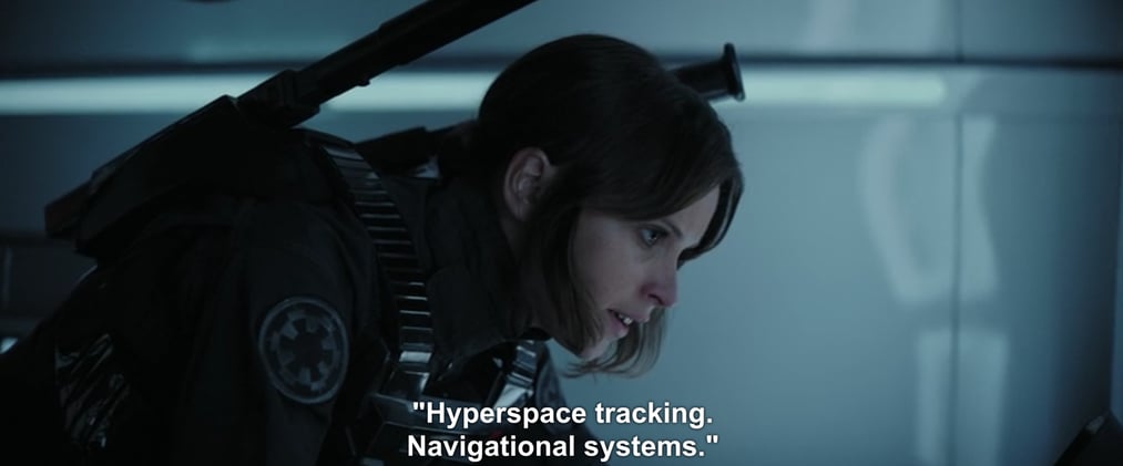 hyperspace tracking rogue one