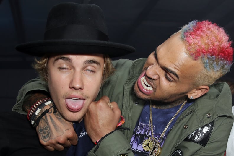 Justin Bieber and Chris Brown