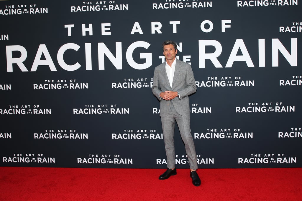 Patrick Dempsey Family at Racing in the Rain Premiere Photos