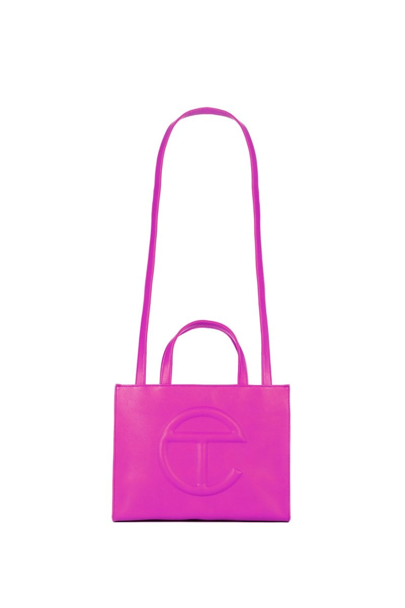 Melissa x Telfar Large Jelly Shopper - Clear Pink – shop.telfar