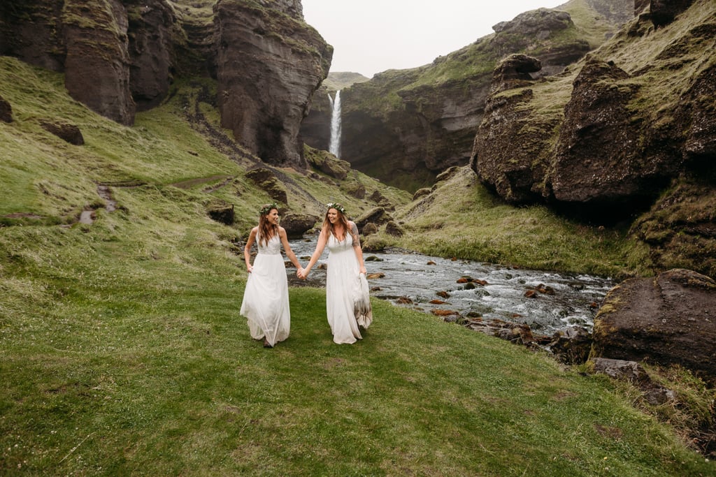 Rainy Elopement in Iceland