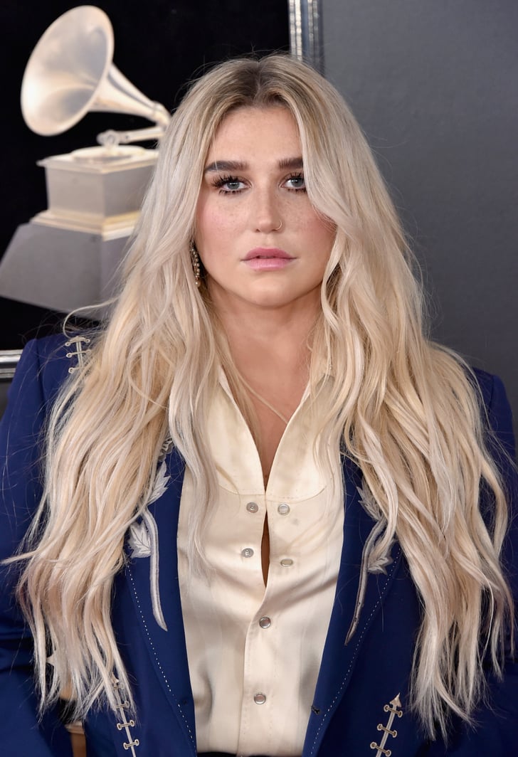 Kesha at the 2018 Grammy Awards | Kesha Hair and Makeup at the 2018