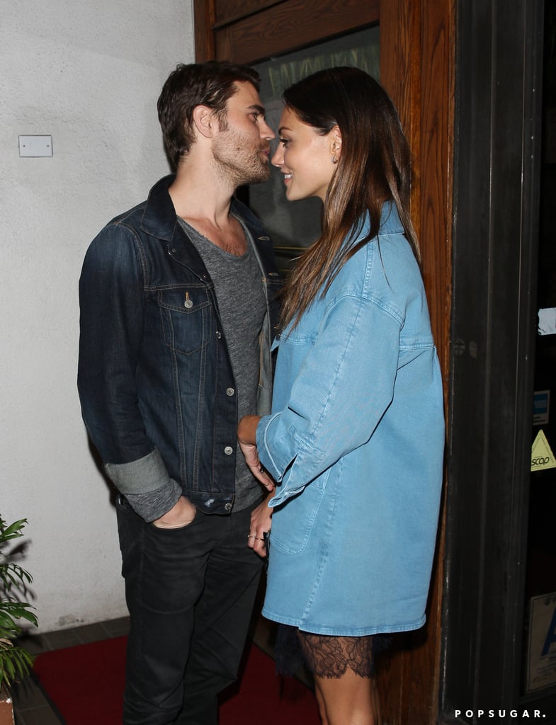 Paul Wesley and Phoebe Tonkin Out in LA April 2017