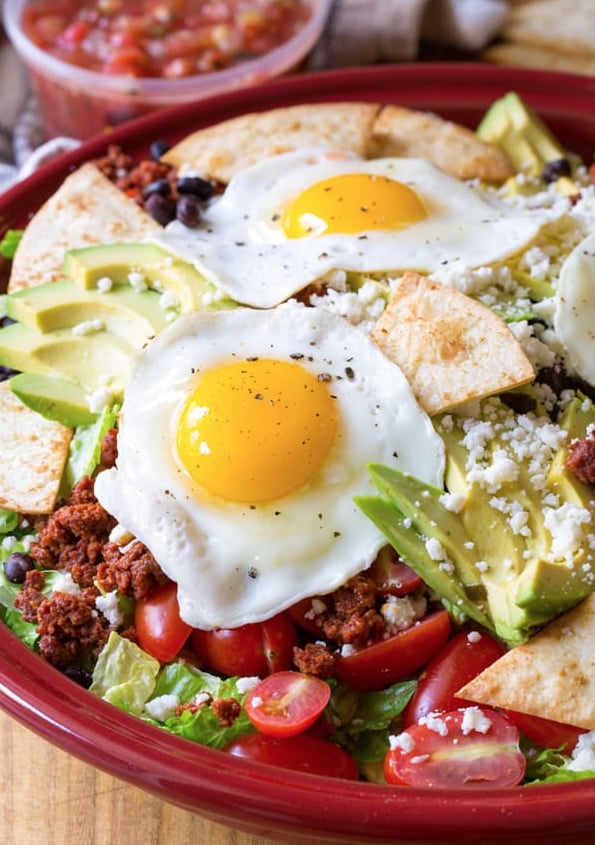 Mexican Breakfast Salad Breakfast Salad Recipes POPSUGAR Food Photo 5