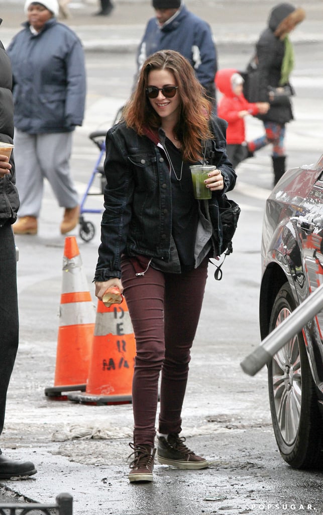 Kristen Stewart Filming Still Alice in NYC