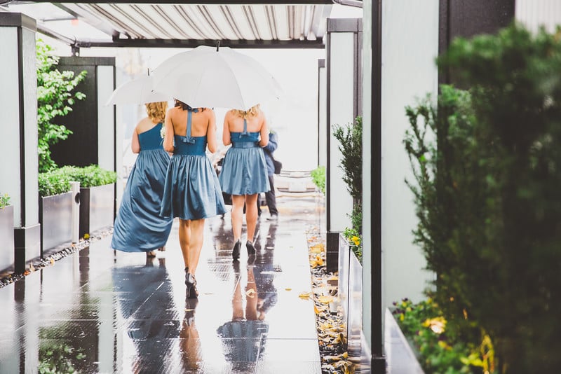 Rainy Wedding in Vancouver