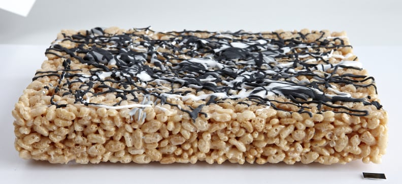 Jackson Pollock-Inspired Crispy Cake