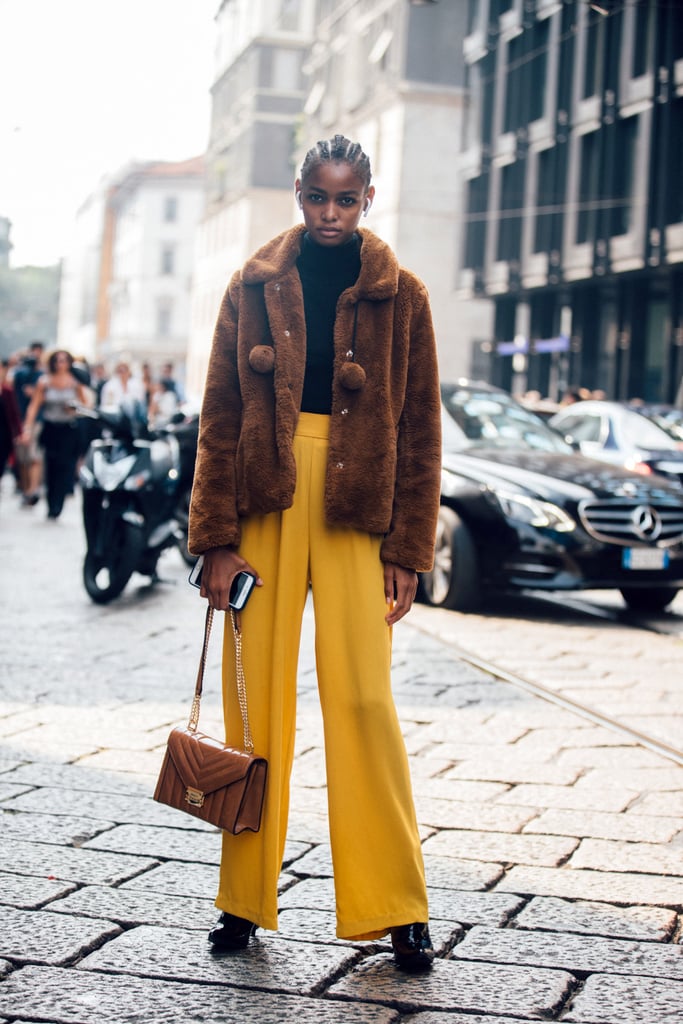 For a Pop of Colour, Style It With Mustard Yellow Pants