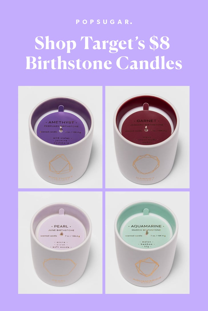 Shop Target's $8 Birthstone Candles