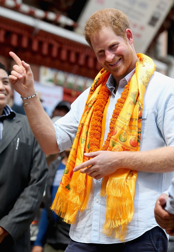 Prince Harry Visits Nepal March 2016
