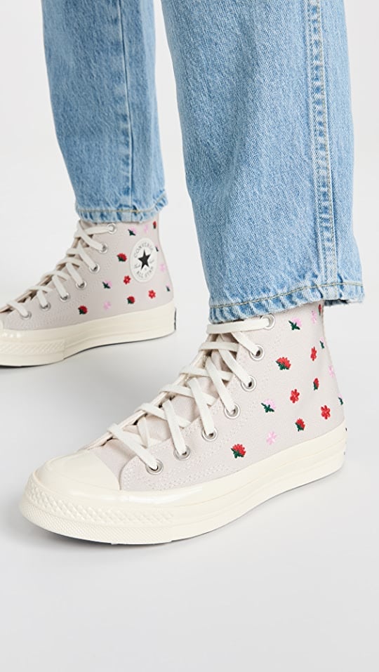 Scattered Flowers: Converse Chuck 70 Hi Sneakers