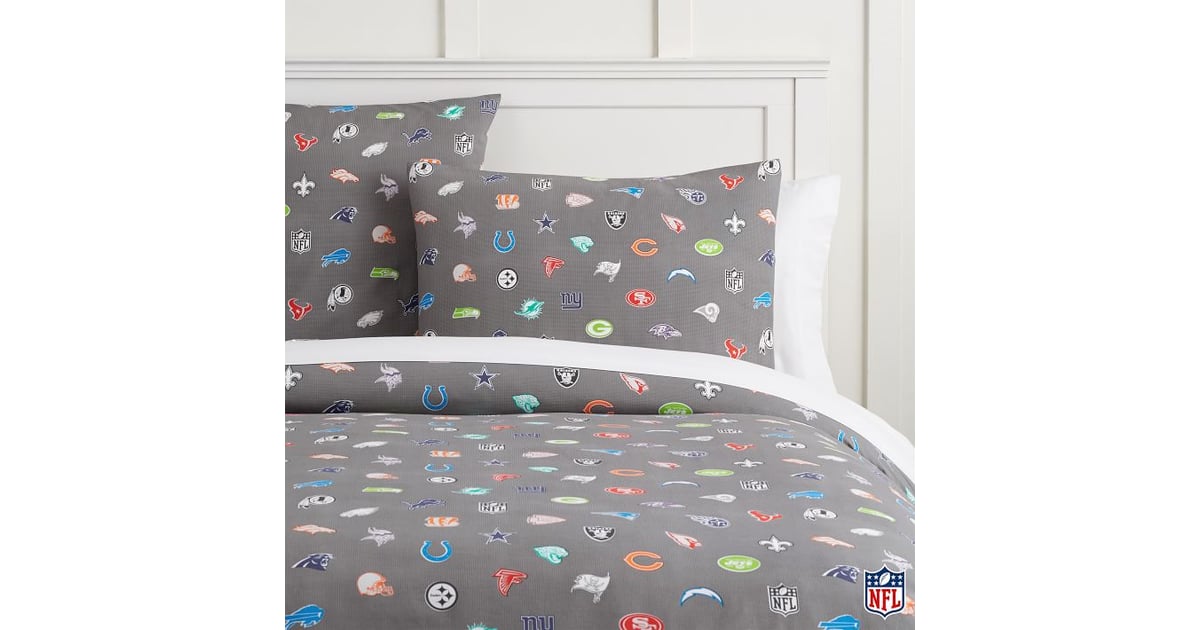 Pottery Barn Teen's NFL Bright Logo Duvet Cover Best Products For