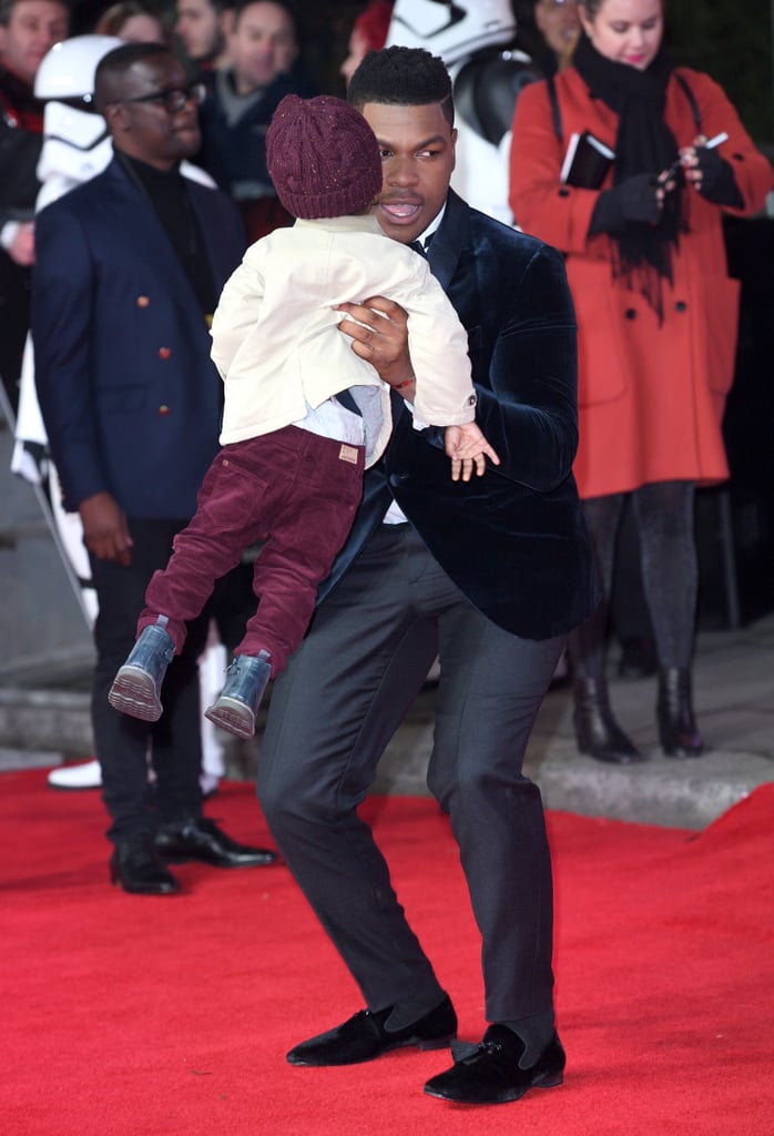 John Boyega and His Nephew JJ
