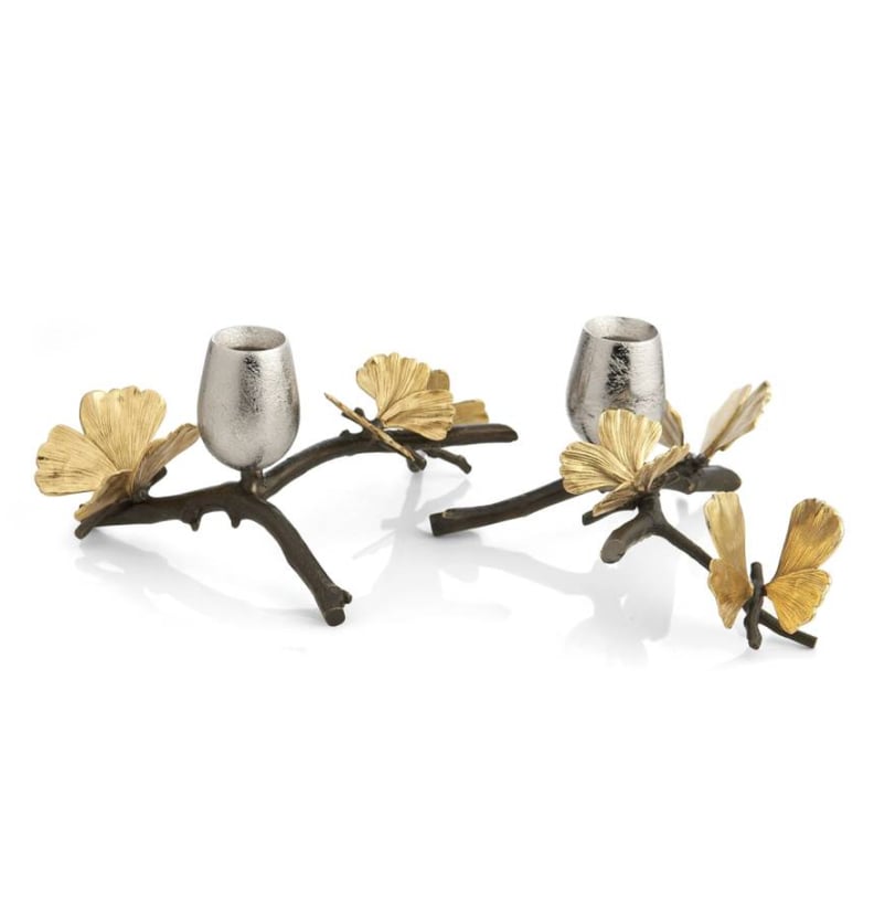 Michael Aram Butterfly Ginkgo Candle Holders