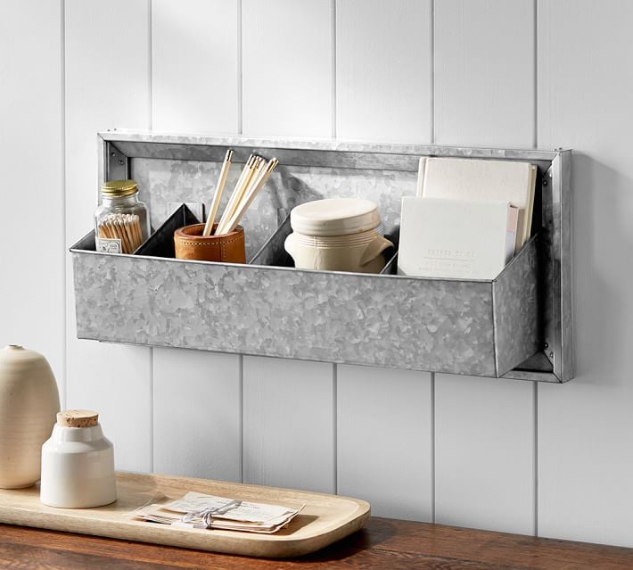 Galvanized Cubby ($129)