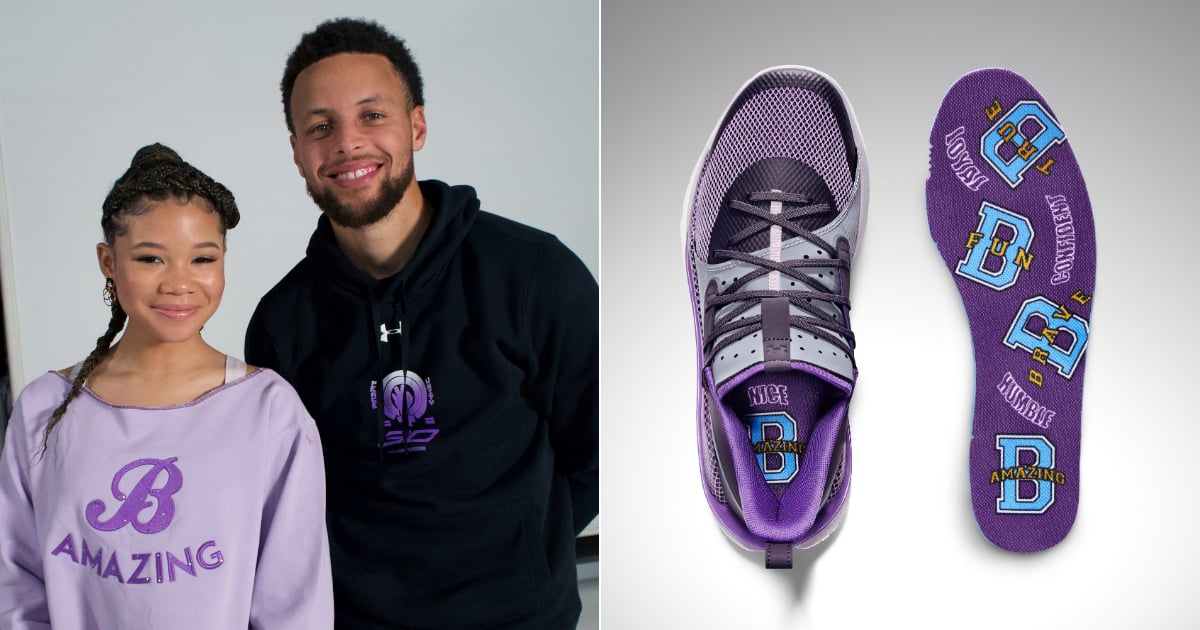 stephen curry purple sneakers