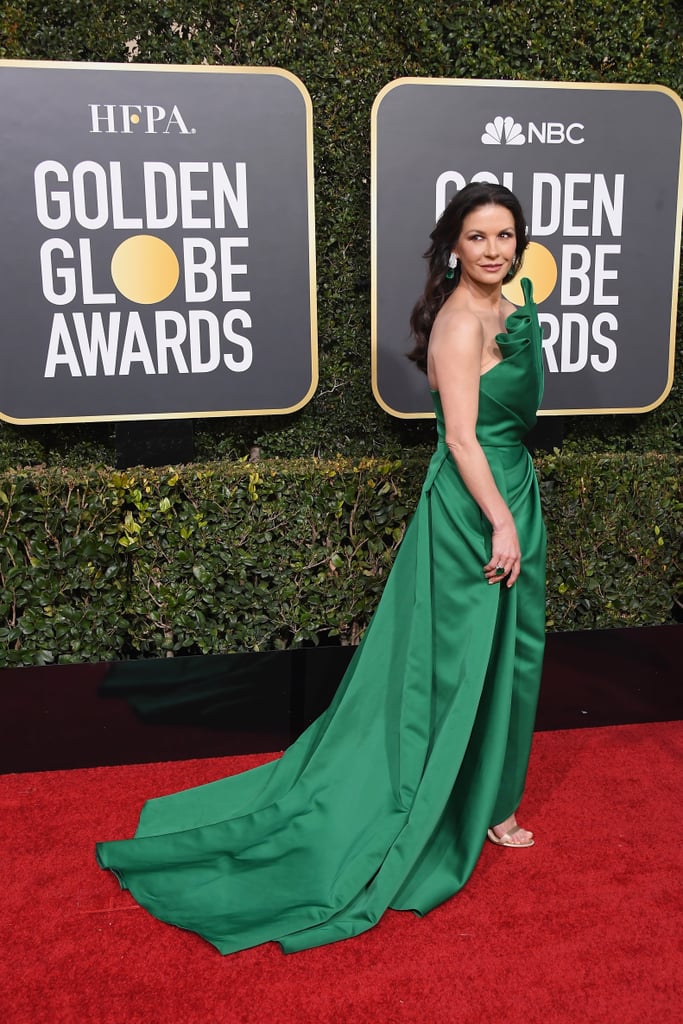 Catherine Zeta-Jones at the 2019 Golden Globes