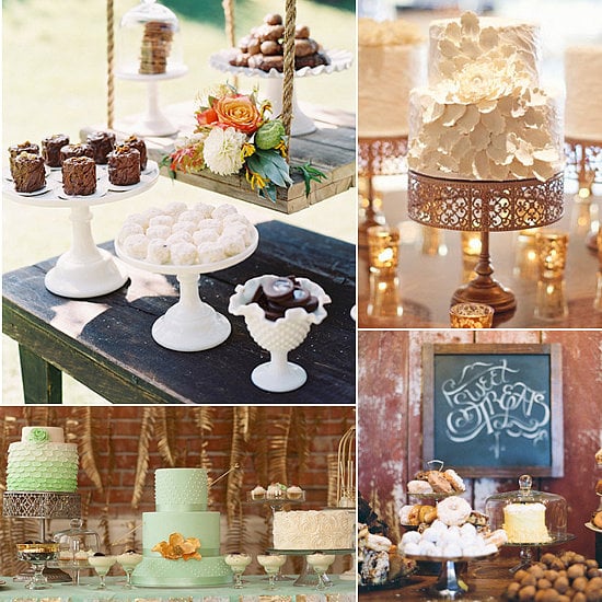 Keeping your theme and your love for sweets in mind, POPSUGAR Food found dessert tables fitting for all weddings. Whether you're the rustic or romantic type, rest assured your sweet tooth will be satisfied.