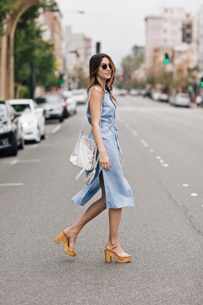 7 DroolWorthy Ways to Style a Denim Dress For All Seasons