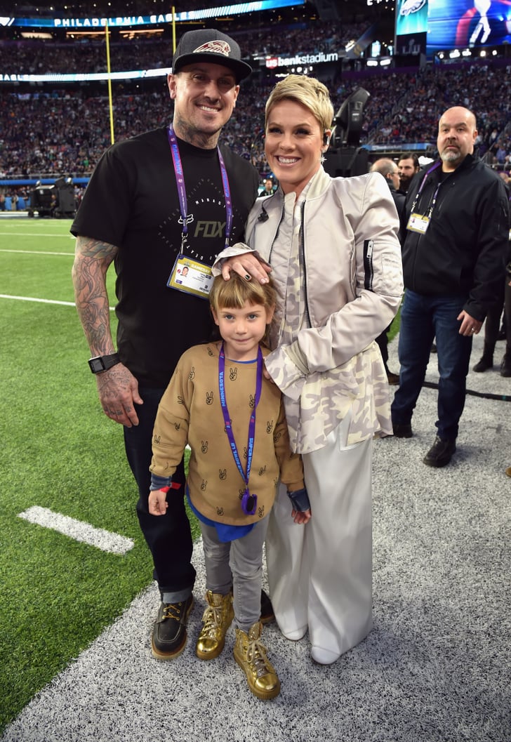 Pink and Her Family at the 2018 Super Bowl POPSUGAR Celebrity Photo 13