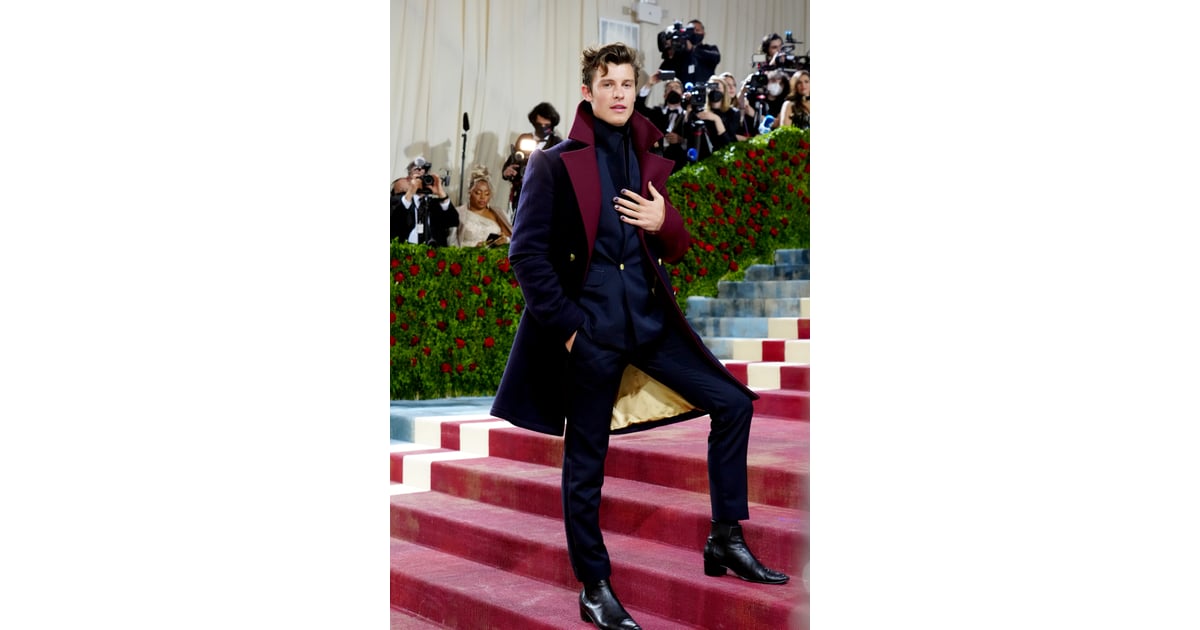 Shawn Mendes's Tommy Hilfiger Nail Art at the 2022 Met Gala POPSUGAR