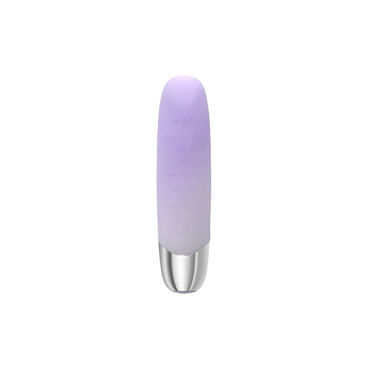 Playboy Pleasure Bunny Bunch Bullet Vibrator ($65) 
Bigger is not always better. Sometimes, even the smallest bullet vibrators can pack the most punch – like the Playboy Pleasure Bunny Bunch bullet vibrator. Offering seven vibration speeds and rhythms, the toy is small but mighty. Sexologist Marla Renee Stewart particularly loves it because of its soft-to-the-touch silicone material. "It has a squishy feel which provides a unique and enjoyable sensation," she says. Additionally, "the lipstick tip is ideal for targeted vibrations on the clitoris," she adds.