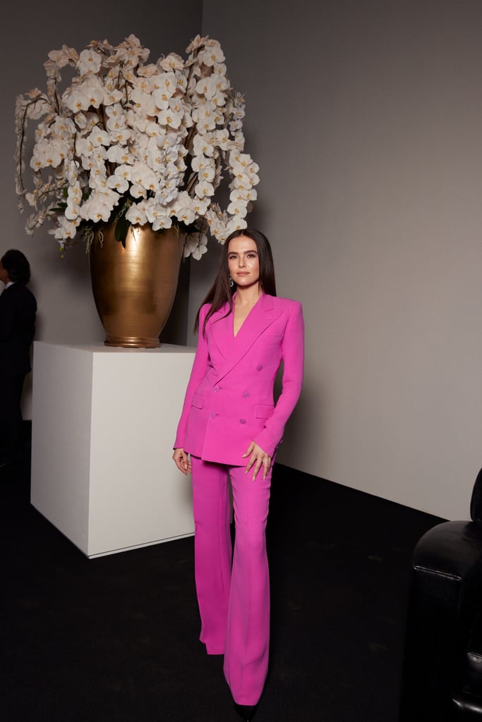 Zoey Deutch at the Ralph Lauren Fall 2022 Show