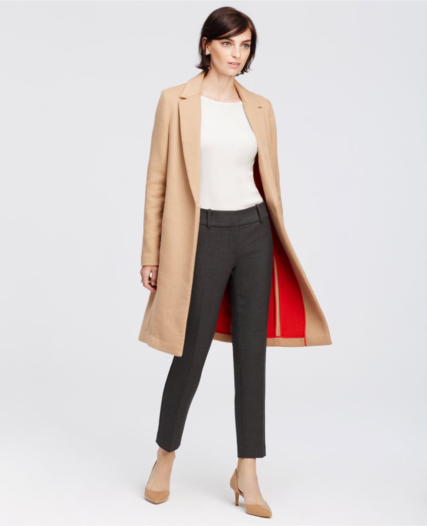 Ann Taylor Signature Wool Blend Coat ($258)