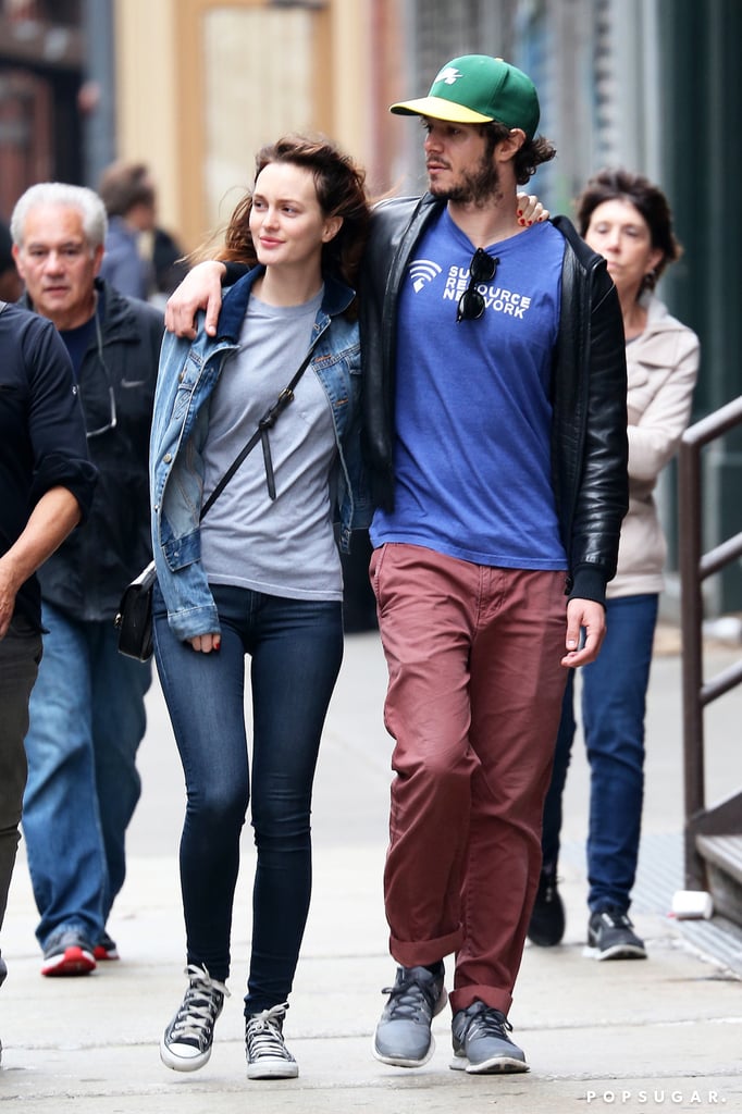 Leighton Meester and Adam Brody PDA in NYC