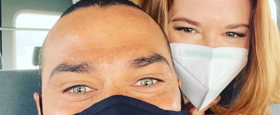 Jesse Williams and Sarah Drew Reunite on Grey's Anatomy Set