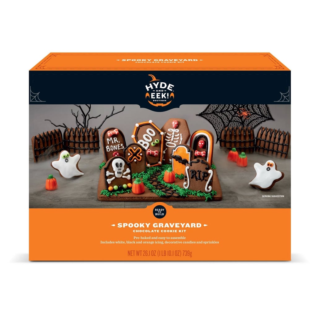 Chocolate Halloween Graveyard Cookie