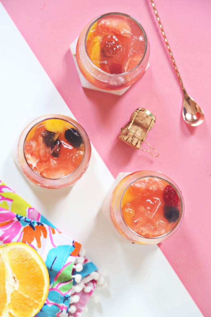Sparkling Hibiscus Sangria Sparkling Water Drinks POPSUGAR Food Photo 8