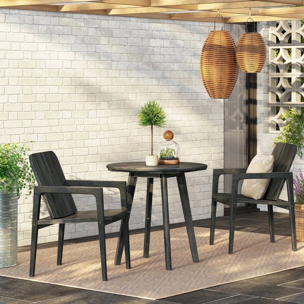 Wood Patio Bistro Set Best Outdoor Furniture at Target 2021