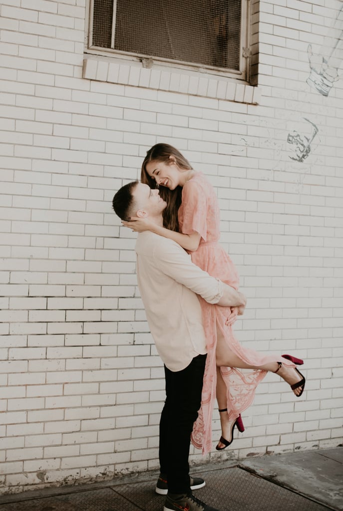 Champagne and Candy Engagement Shoot