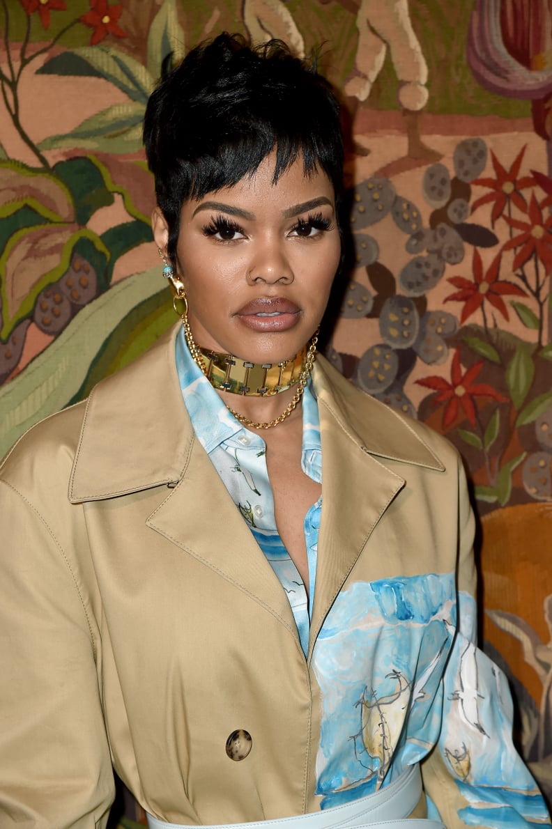 PARIS, FRANCE - FEBRUARY 26: (EDITORIAL USE ONLY) Teyana Taylor attends the Lanvin show as part of the Paris Fashion Week Womenswear Fall/Winter 2020/2021 on February 26, 2020 in Paris, France. (Photo by Dominique Charriau/WireImage)