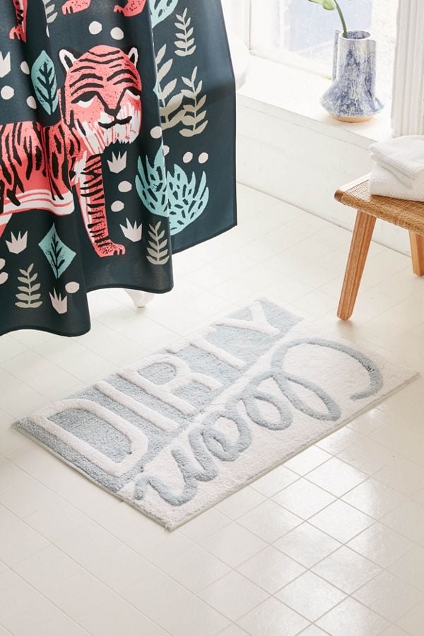 Clean Dirty Bath Mat These Bath Mats From Urban Outfitters Are