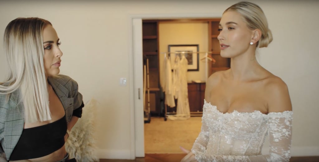 Watch Hailey Baldwin's Final Wedding Dress Fitting Video